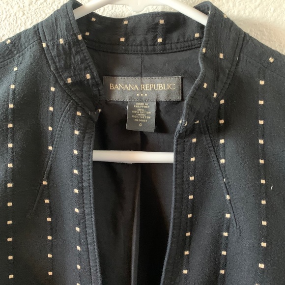 Banana Republic Textured Suit Jacket 3/4 Sleeve - Picture 3 of 15